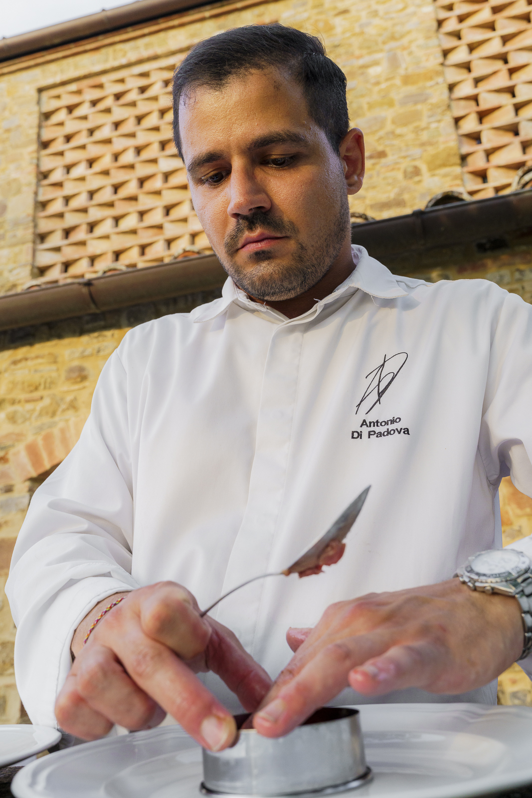 Chef Antonio Di Padova private chef villa Tuscany